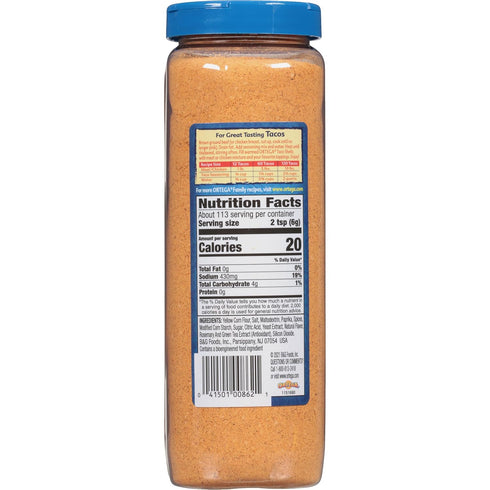 Ortega Taco Seasoning Mix, 24 Ounce