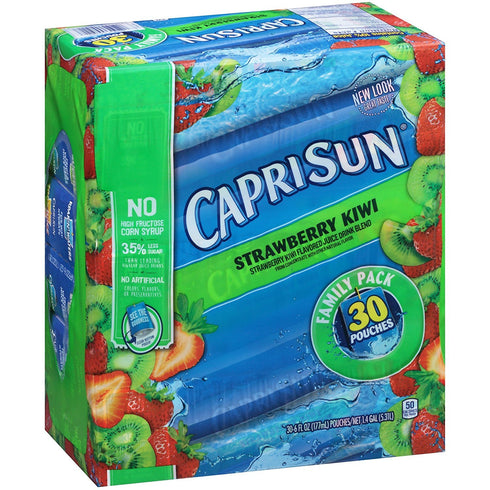 SpiceMasters.co.uk Caprisun Strawberry Kiwi Juice Drinks, 6 Fl Oz, 30 Count