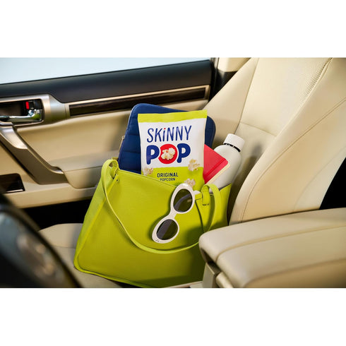0.65oz (30ct) SkinnyPop Popcorn, Original, Whole Grain, Dairy-Free Snack, Bags