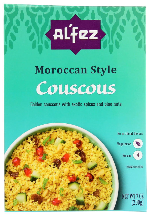 Al' Fez Authentic Moroccan Spiced Couscous, No Artificial Flavors, Vegan, Vegetarian, 7
