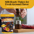100% 19 Lb, Aromasong Natural Sea Salt from the Dead Sea Food Grade Kosher Salt Grain, Gluten Free Unrefined, Grinder