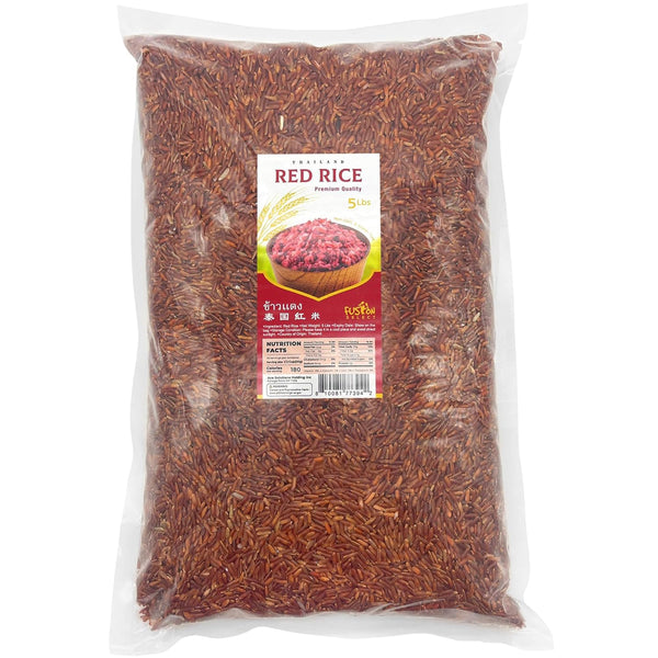 Fusion Select 5Lbs Red Rice - Premium Quality Red Rice - Non-GMO