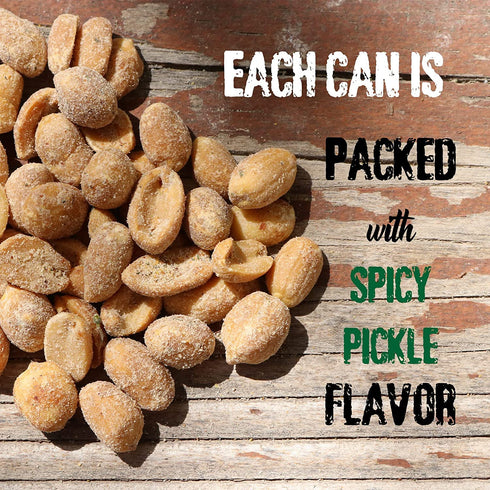 ASS KICKIN’ Spicy Peanuts - Hot Peanuts Flavored with Pickle - 12oz - Ultimate Gourmet Gift - Try if you dare!