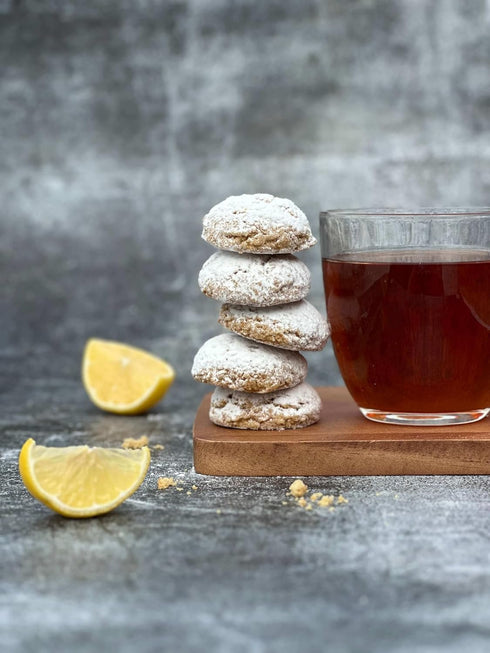 4.85OZ (Pack 1) Lemon Cookies, Sugar Free, Low Fat, Gluten Free, Dairy Free, Flche Healthy Treats