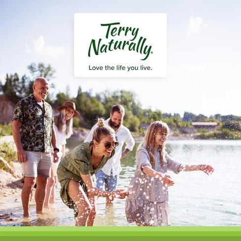 GMT23 30 Terry Naturally Greek Mountain Tea Plus Bacopa - Dietary Supplement for Focus Support - Brain Health