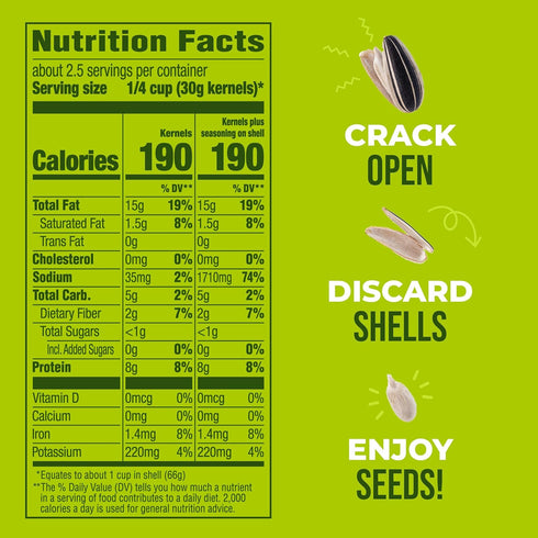 5.35 oz. BIGS Sunflower Seeds, Vlasic Dill Pickle Flavor