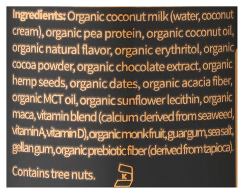 12 Oz Remedy Organics, Beverage Chocolate Keto Organic, Fl
