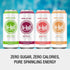 Pack 160mg 50mg 50mg 16 oz (8-Pack) Hiball Clean Energy Drink - Variety - Zero Sugar, Zero Calorie Sparkling Water
