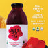 16 Oz Pack 12) Just Ice Tea Organic Iced Tea, Fl Glass Bottles (Berry Hibiscus Herbal Tea