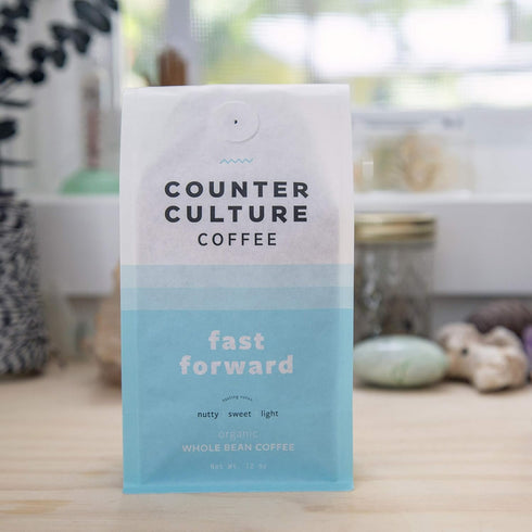Counter 12 oz (1 Culture Coffee Fast Forward - Light Roast, Organic, Sustainably Farmed, Kosher, Whole Bean Coffee