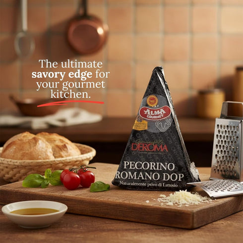 18 2 2.5 lb Alma Gourmet Pecorino Romano D.O.P. Gambero Rosso Award-Winning Imported Italian Hard Sheeps Milk Cheese