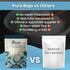 1 lb, 100% Pure Sea Salts Baja Sea Salt Organic, Unrefined, Natural Grain Crystals, Mineral-Rich, Low Sodium