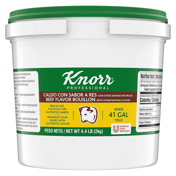Knorr Professional Caldo de Res, Beef Bouillon with Beef Flavor Granulated Base,