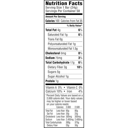 58 Count Quaker Chewy Lower Sugar Granola Bars, Chocolate Chip