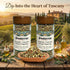 2 oz. Pack 2 The Grindstone, Organic Tuscany bread dipping mix, perfect seasoning spice with extra virgin olive oil