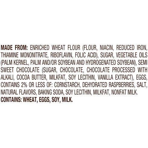7 oz. Pepperidge Farm Milano Cookies, Raspberry Chocolate, Bag