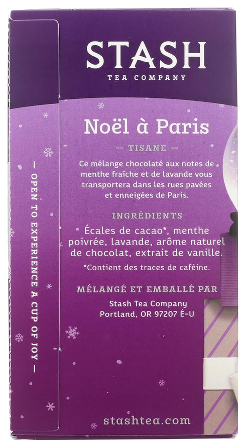 STASH TEA Christmas In Paris Herbal Tea - 18 CT