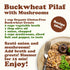 1.5 Food to Live - Gluten Free Organic Buckwheat Groats, Pounds Hulled Raw Non-GMO Whole Grain. Quick-Cooking. Perfect