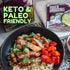 8 oz (6 Pack) Kitchen & Love Riced Broccoli | Low Carb & Calorie, Vegan, Ready to Eat Food, Shelf Stable Food