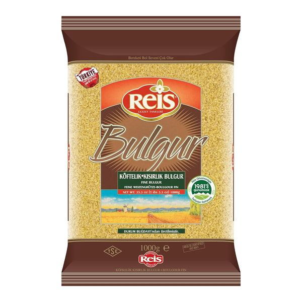 Reis Fine Bulgur, Wheat Berries, Bulgur Wheat for Salads, Meatballs & Meals,