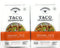 Kinder's Seasoning Mixes - 2 packets (Taco Seasoning Original Taco)