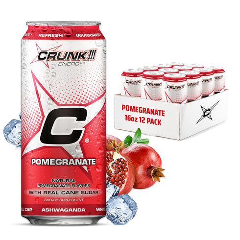 CRUNK!!! Energy Pomegranate 16oz 12pack
