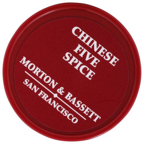 Bassett 1.9 oz Morton & Chinese Five Spice, Non-GMO, Salt-Free, Authentic Blend for Stir-Fries, Marinades