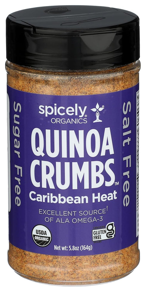 SPICELY Organics Organic Caribbean Heat Quinoa Crumbs