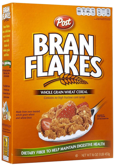 Post Bran Flakes, 16 Oz