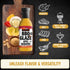 16 Oz Kosmos Q Apple Habanero BBQ Glaze, Sweet and Spicy Glaze for Ribs, Pork, Chicken, or Brisket, Bold Apple Sauce