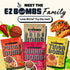 Pack 1 20 lbs EZ Bombs Garlic Rosemary Brine Bomb Seasoning with Finishing Rub, of All-in-One Turkey Brine Kit