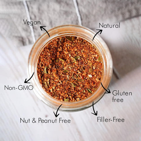 Set 6 Pack Set A Spice Affair's Master BBQ Seasoning Barbecue Spices and Seasoning BBQ Rubs and Spices for Grilling