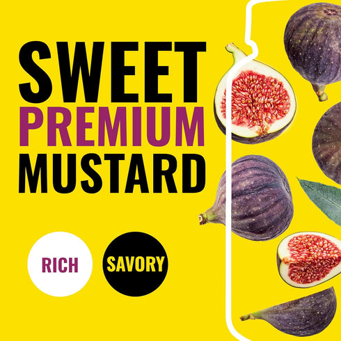 9 oz, Plochmans, Fig Mustard, Limited Edition Gourmet Spread in a Jar