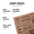 Set 6 Pack Peoples Choice Beef Jerky Box Some Like It Hot Spicy Unique Gifts for Men High Protein Meat Snack Sampler