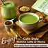 100% 3.5OZ(100g) YAMASAN KYOTO UJI Japanese Oat Milk Matcha Latte, Uji Matcha Ceremonial Grade with Oat Milk Instant