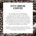 2Lb City Brew Rolling Rivers - Dark Roast Whole Bean Coffee