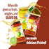 1932 300 (Pack 2) Ashoka | Pickled Garlic in Olive Oil | All Natural | Indian Pickle Jar | Made with Indian Spices |