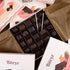 25 Biteyz Choco Turkish Delight, Vegan Candy Gift Box - Chocolate-Covered Assorted Treats with Orange, Pistachio