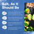 180g Pack Vera Salt Fleur de Sel Spring Salt HandHarvested Crystals from Spain Naturally Formed with Delicate Crunch