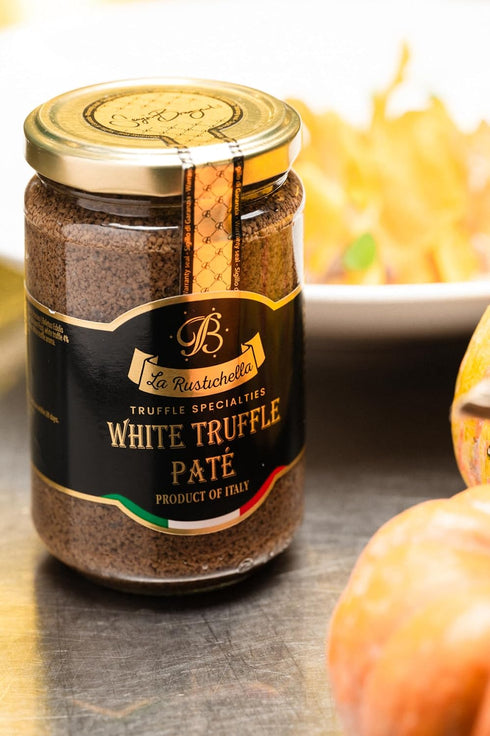 3.17 oz (90 100% La Rustichella - White Truffle Pat gr) - Made in Italy | Vegan, Gluten-Free, Cholesterol-Free