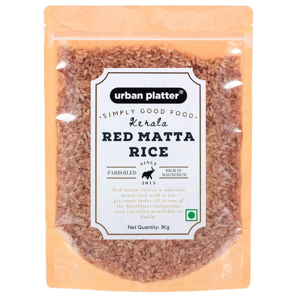Kerala Red Matta Rice , 1 KG (35.27 OZ) [Rosematta Rice Palakkadan