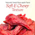 Pack 3 3.5 oz Vinamit Soft Dried Rose-Apple | Dried Plums of Bag | Chewy Exotic Fruit Snacks | Vegan, Gluten-Free |