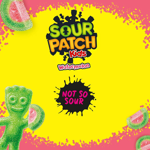 Gummy 1.8 lb SOUR PATCH KIDS Watermelon Soft & Chewy Candy, Family Size, Bulk Candy