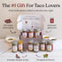 Set 3 Burlap & Barrel Taco Seasoning Single Origin Spice - Wild Mountain Cumin, Sun-Dried Tomato, Ground Black Lime