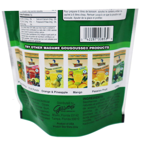 Madame Gougousse Soursop Drink Mix - Sweetened Beverage