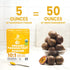 5oz 3.5oz Jungle Powders Organic Passion Fruit Powder & Kiwi Fruit Powder - Freeze-Dried Superfood Extracts for Baking