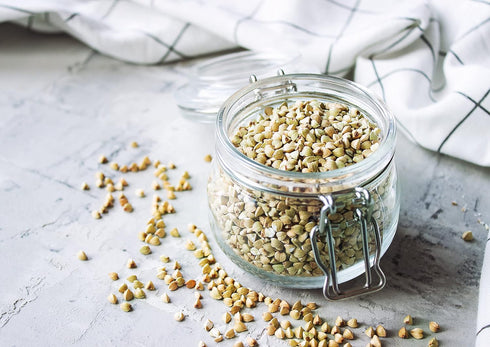 3 Food to Live Organic Buckwheat Groats, Pounds Whole Grain Buckwheat Seeds by Food to Live. Hulled, Non-GMO, Kosher