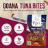 GOANA 2 oz (2 Pack) Tuna Jerky Bites, Ginger Honey, High Protein Fish Snack, Wild Caught Ahi Tuna, Keto Paleo Low Carb