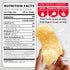 4505 1.1oz (Pack 12) Sea Salt Seasoned Chicharrones, Fried Pork Rinds - Sea Salt Flavored Pork Skins - Low Carb