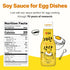 SEMPIO Soy Sauce for Egg Dishes - Kelp & Katsuo Infused, 25% Less Sodium, Vegan, Non-GMO, 6.7 fl oz / 200ml, Made in